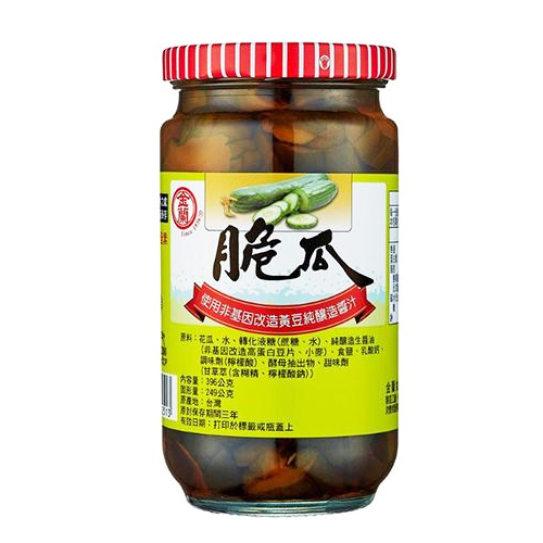 金蘭醬菜系列(鮮嫩筍茸/脆瓜/小菜心/香菇素瓜仔肉/香菇麵筋/花生麵筋)(350-396G/罐)【愛買】 product thumbnail 4