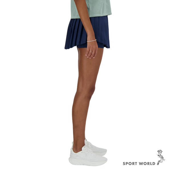 New Balance 褲裙 女裝 網球 速乾 美版 藍【運動世界】WK41402NNY product thumbnail 4