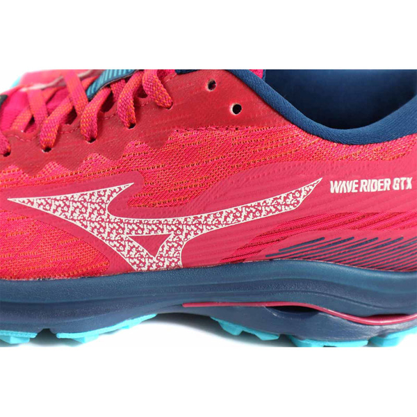美津濃 Mizuno WAVE RIDER GTX 慢跑鞋 運動鞋 紅 女鞋 J1GD227922 no209 product thumbnail 4