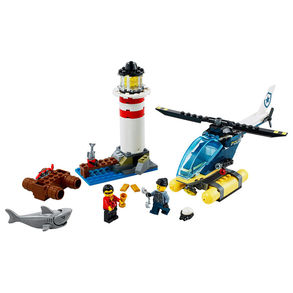 LEGO 樂高 CITY 城市系列 60274 特警燈塔拘捕 【鯊玩具Toy Shark】