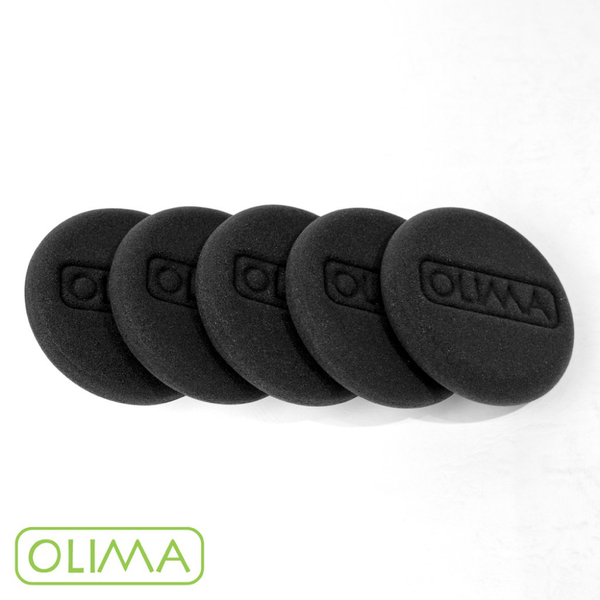 【OLIMA】4吋UFO無邊上蠟棉 灰色 product thumbnail 5