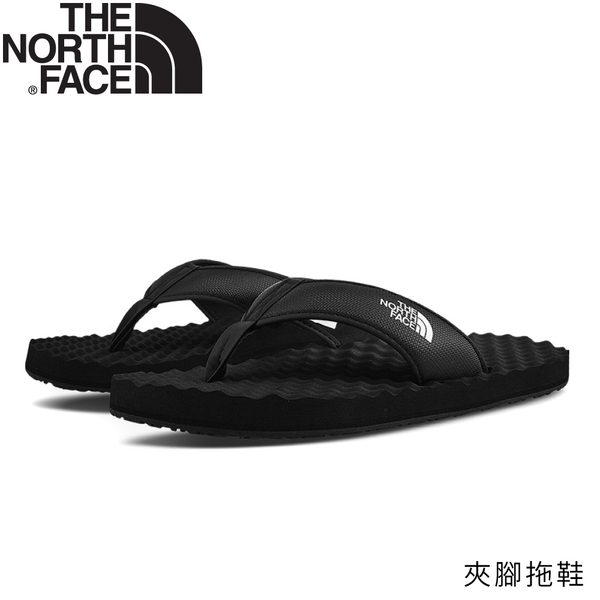 【The North Face 男 夾腳拖鞋《黑》】47AA/戶外拖鞋/沙灘鞋/人字拖/休閒拖鞋