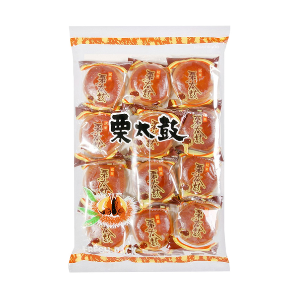 【豆嫂】日本零食 日新堂 栗太鼓饅頭(12入) product thumbnail 2