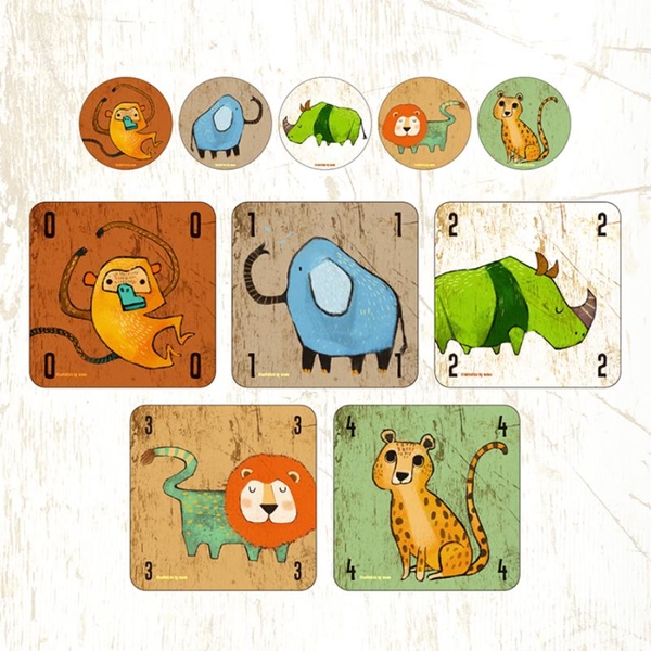 *【新天鵝堡桌遊】非洲之旅紙牌版 Wildlife Safari Card Game product thumbnail 2