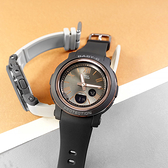Baby-G CASIO / BGA-290-1A / 卡西歐 羅馬刻度 雙顯 世界時間 防水100米 橡膠手錶 鈦色x黑 41mm