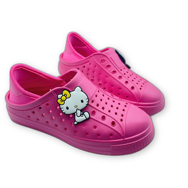 【菲斯質感生活購物】台灣製Kitty洞洞鞋 三麗鷗洞洞鞋 MIT 防水防滑 嬰幼童鞋 涼鞋 台灣製