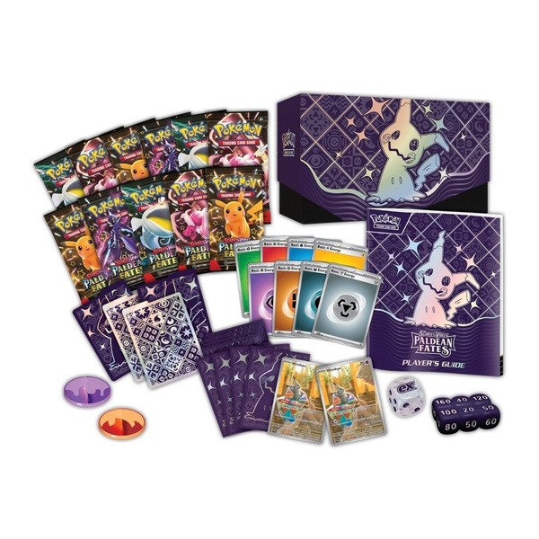 (美版)寶可夢Pokemon 謎擬Q 閃色寶藏Scarlet & Violet 4.5 - SV4.5 Paldean Fates Elite Trainer Box product thumbnail 2