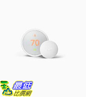 [8美國直購] Nest Thermostat E and Nest Temperature Sensor Bundle
