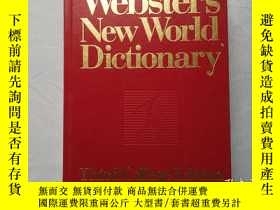 二手書博民逛書店英文原版；Websters罕見New World Diction
