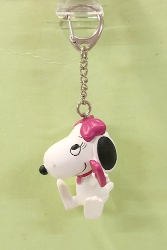【震撼精品百貨】史奴比Peanuts Snoopy ~SNOOPY造型鎖圈-愛心貝兒#22037 product thumbnail 6