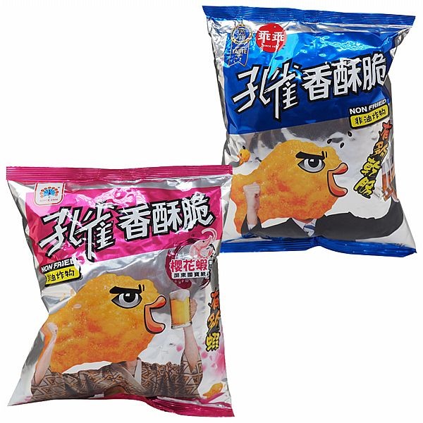 孔雀香酥脆 香魚／櫻花蝦口味(40g) 款式可選 乖乖／太空包【小三美日】 product thumbnail 2