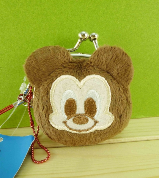 【震撼精品百貨】Micky Mouse_米奇/米妮 ~造型吊飾零錢包-大頭