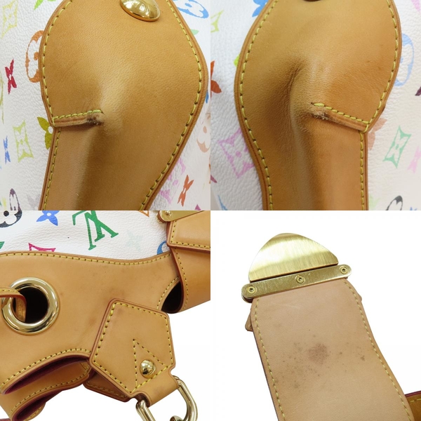 【二手名牌BRAND OFF】LOUIS VUITTON LV 路易威登 白彩 原花 塗層帆布 Ursula 單肩包 M40123 product thumbnail 9