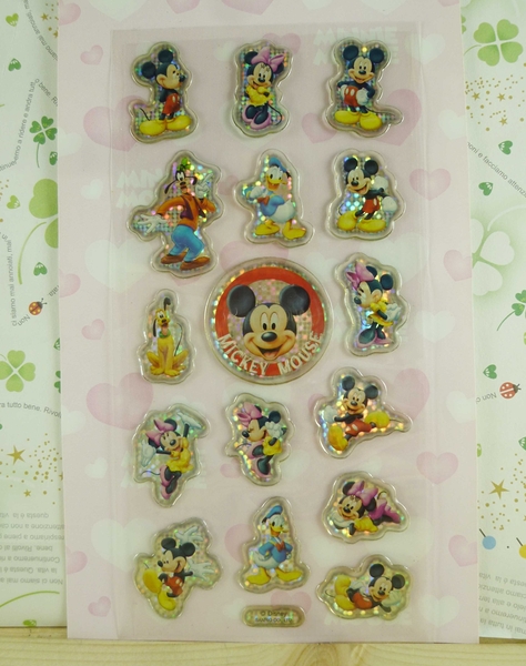 【震撼精品百貨】Micky Mouse_米奇/米妮 ~貼紙-亮