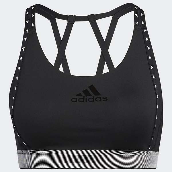 ADIDAS DON'T REST 女裝 運動內衣 慢跑 訓練 可拆卸杯墊 黑【運動世界】GL0580 product thumbnail 2