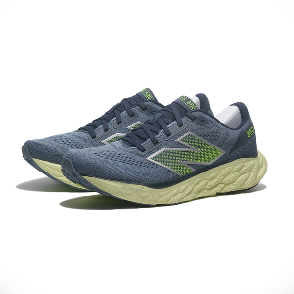 NEW BALANCE 慢跑鞋 NB 880 藍黃 螢光綠 漸層 2E寬楦 男 M880G14