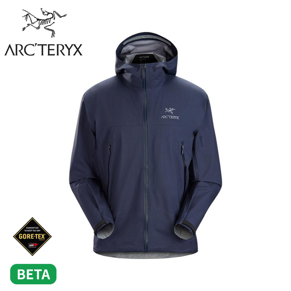 【ARC'TERYX 始祖鳥 男 Beta 防水外套《黑寶石》】29090/防風外套/風雨衣/GORETEX