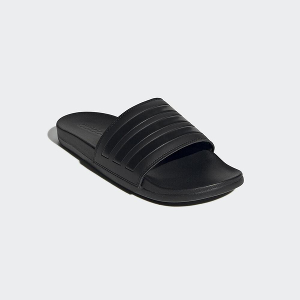 ADIDAS 愛迪達 ADILETTE COMFORT 拖鞋 男 運動 全黑 GZ5896