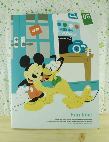 【震撼精品百貨】Micky Mouse_米奇/米妮 ~文件夾-米奇與布魯托