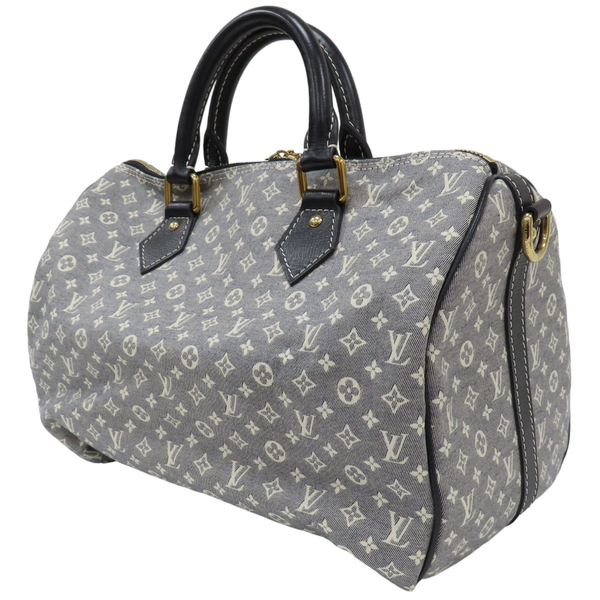 【限定陳O瑩貴賓購買】LOUIS VUITTON LV 路易威登 灰色 原花 Speedy Bandouliere 30 兩用包 M56703 product thumbnail 3