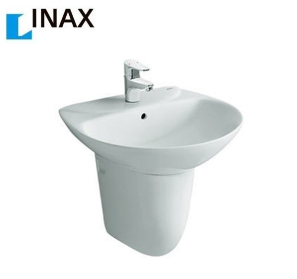 【麗室衛浴】日本INAX GL-285VFC-TW 小面盆+長腳柱 L-288 + 國產 面盆龍頭100036 product thumbnail 3