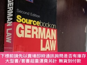 二手書博民逛書店source罕見book on GERMAN LAW本關於德國法律來源Y12880 raymond youn