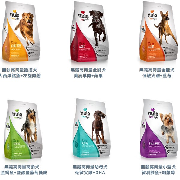 【培菓幸福寵物專營店】NULO 紐樂芙無穀高肉全能犬 含85％動物性蛋白質 犬糧(超取限2包) product thumbnail 7