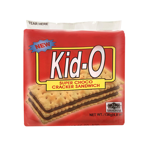 KID-O三明治餅乾系列(奶油/檸檬/巧克力/草莓)(17G/8入)【愛買】 product thumbnail 5