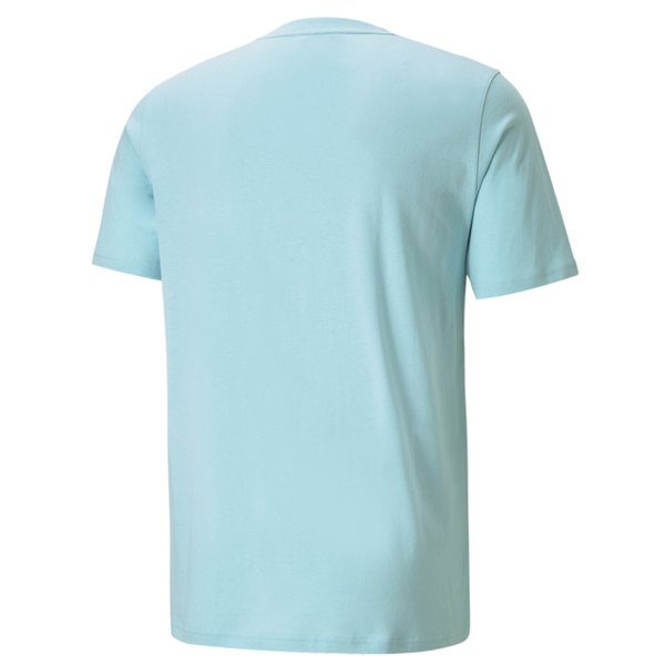 Puma Rebel 男 水藍色 短袖 上衣 基本系列 棉質 短T 圓領衫 短袖T恤 58573849 product thumbnail 6