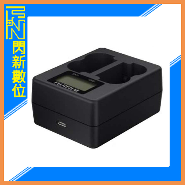 Fujifilm 富士 BC-W235 原廠 雙電池 充電器 Type-C(BCW235 恆昶公司貨)XT4 XT5 XS20用