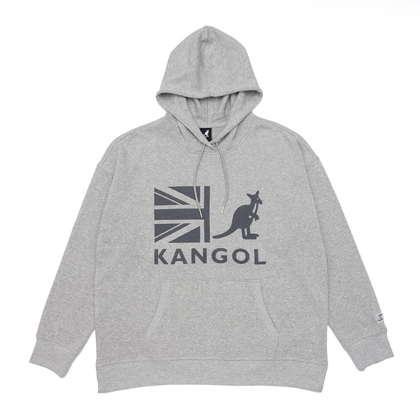 KANGOL 帽T 中性 麻灰 長袖 休閒 6255112011