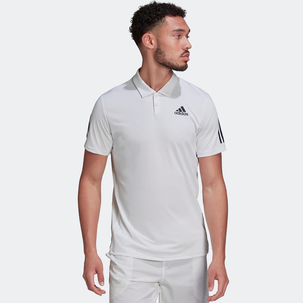 Adidas CLUB SMU3S POLO 男裝 短袖 POLO衫 網球 吸濕排汗 雙扣 白【運動世界】HF1815 product thumbnail 3