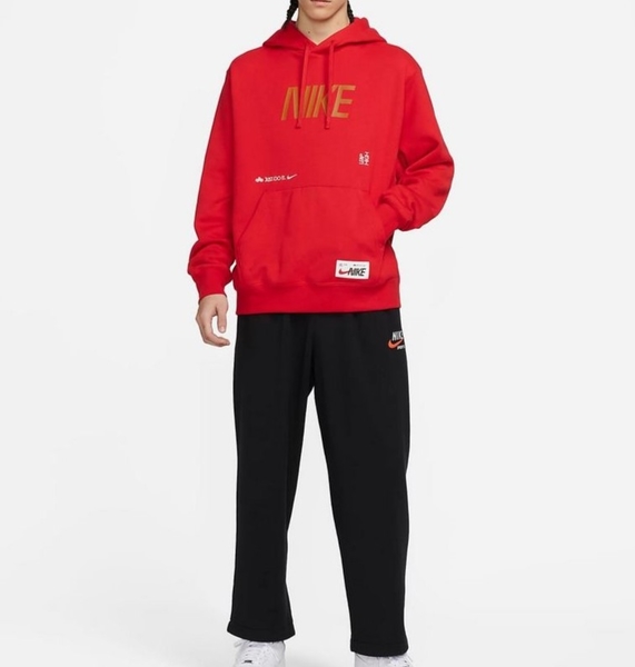 NIKE AS M NSW HOODIE PO BB CNY 男款 紅色 長袖上衣 帽T FD4058657【KAORACER】 product thumbnail 6