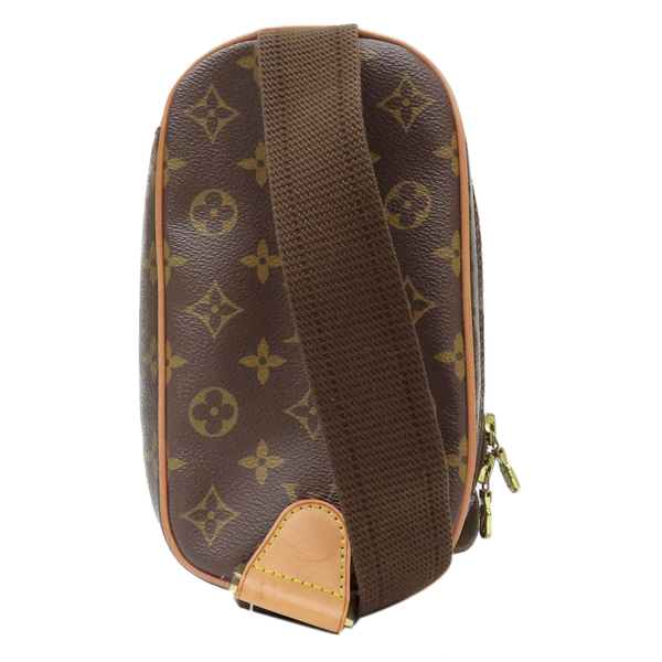 【二手名牌BRAND OFF】LOUIS VUITTON LV 路易威登 原花 PVC塗層帆布 Pochette Gane 胸包 腰包 M51870 product thumbnail 2