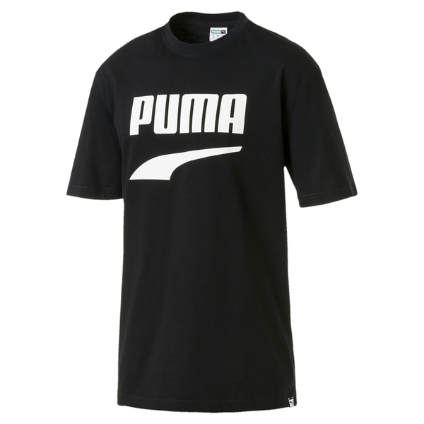 Puma Downtown 男款 黑色 短袖 運動短袖 T恤 流行系列 運動上衣 短T 休閒 上衣 57911201