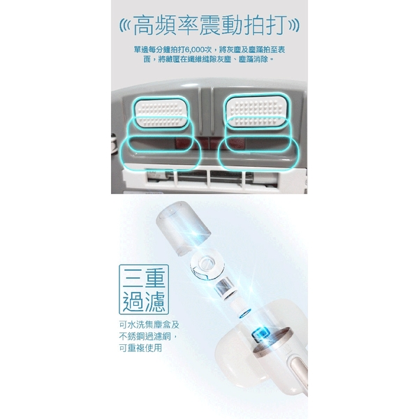 現貨供應【1010-TS】 UV-C強力除蹣真空吸塵器/粉色LA-2039P+LA2039+1加碼送濾網1入 product thumbnail 4