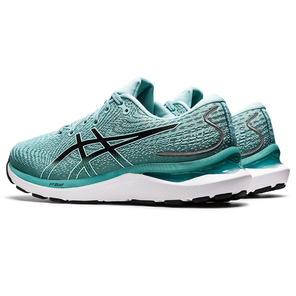 ASICS GEL-CUMULUS 24 D 女鞋 慢跑 緹花網布 輕量 緩震 綠【運動世界】1012B205-300 product thumbnail 5