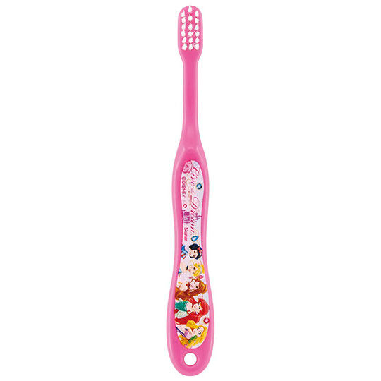小禮堂 迪士尼 公主 兒童牙刷《粉.寶石》3-5歲適用.學童牙刷.口腔清潔 4973307-452734