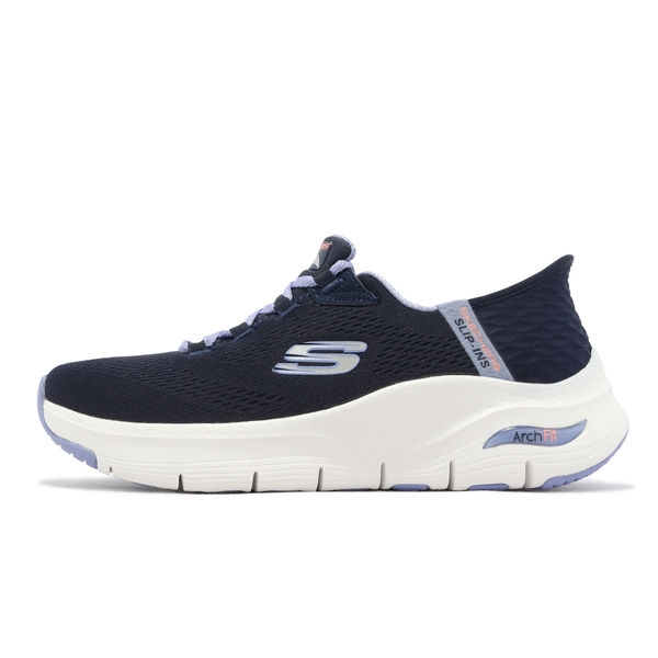 Skechers Arch Fit Slip-Ins 女健走鞋 懶人 足弓支撐 KAORACER 149568NVMT product thumbnail 4