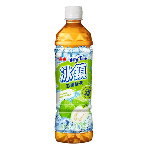 泰山 冰鎮芭樂綠茶 535ml 【康鄰超市】