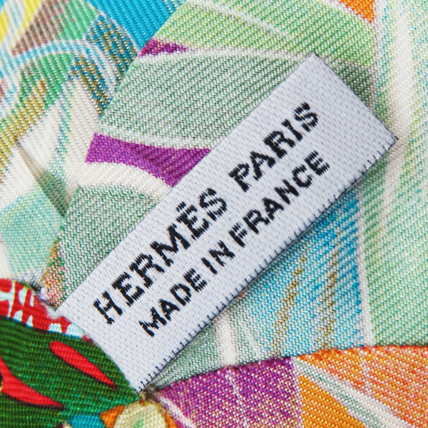 【二手名牌BRAND OFF】HERMES 愛馬仕 花朵 絲質 髮夾 product thumbnail 3