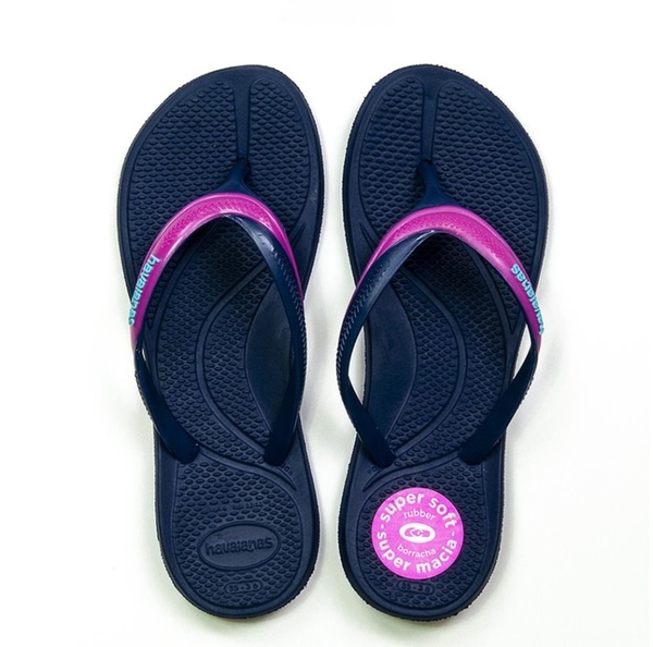 havaianas 哈瓦士 巴西人字拖 女款 Atena 機能鞋 藍 涼鞋 拖鞋 夾腳拖 海灘鞋【南風百貨】