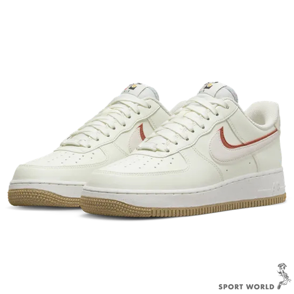 【現貨】Nike AIR FORCE 1 07 LX 女鞋 休閒 焦糖底 雙勾 燕麥 DX6065-101 product thumbnail 4