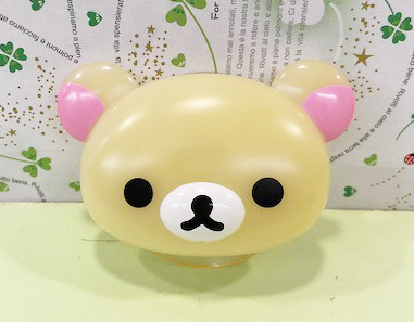 【震撼精品百貨】Rilakkuma San-X 拉拉熊懶懶熊~造型臉型浴掛吸盤-妹妹#51060