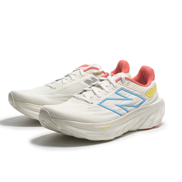 new balance 慢跑鞋 nb1080 白橘藍 d楦 運動 女 w1080o13