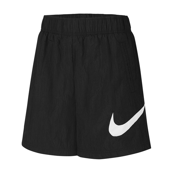 NIKE AS W NSW ESSNTL WVN HR SHORT HBR 黑 短褲 女 運動 尼龍材質 慢跑 DM6740-010 product thumbnail 3