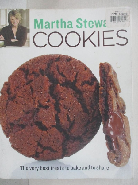 【書寶二手書T1／餐飲_I4L】Martha Stewart s Cookies: The Very Best Treat..._Martha