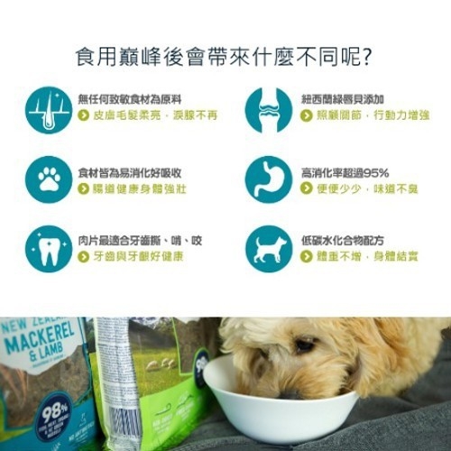 【培菓幸福寵物專營店】ZiwiPeak巔峰 96%鮮肉貓糧 牛.羊.雞 貓飼料 1KG product thumbnail 5