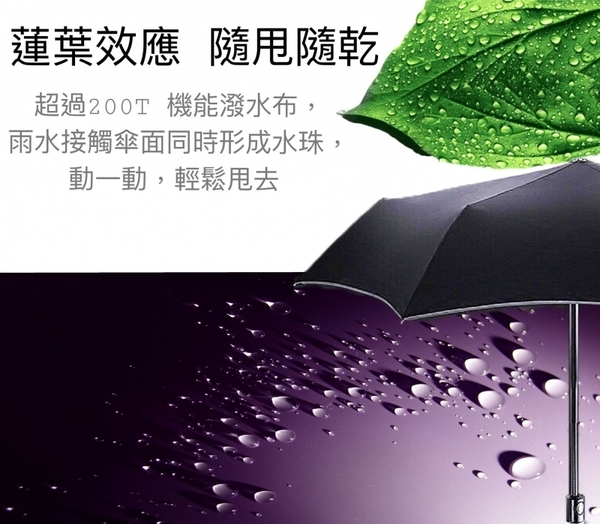 【RainSky】SWR-45吋-機能超撥水-自動傘 /晴雨傘遮光傘大傘抗UV傘防風傘折傘遮陽傘洋傘 product thumbnail 5