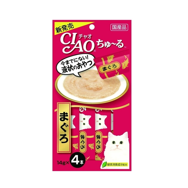 【日本直送】CIAO 啾嚕肉泥-鮪魚(14g*4條) SC-71-70元【美味肉泥，貓咪愛不釋口!】 可超取(D002A51) product thumbnail 2